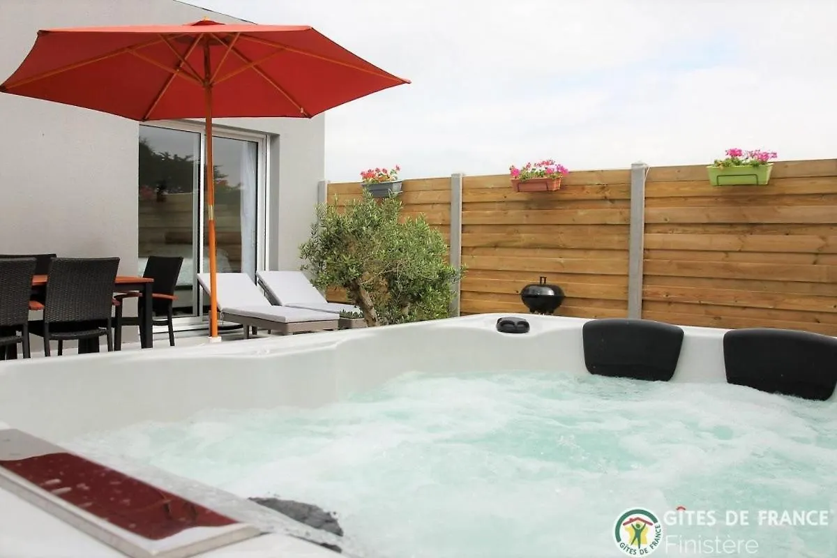 Villa Le Nid Des Dunes & Spa 2 Gites Ecologiques Santec Vakantiehuis